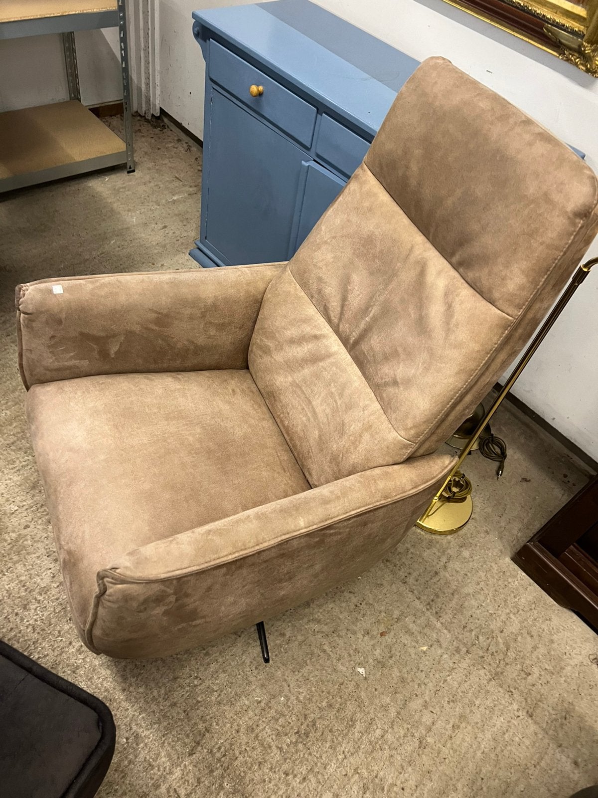 Relaxfauteuil, Ophalen, ., 75 tot 100 cm, Zo goed als nieuw