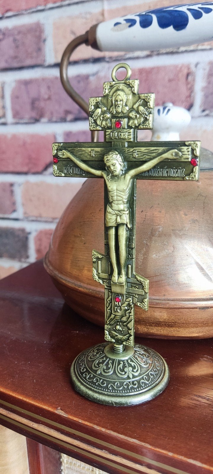 Prachtig Nostalgisch Religieus Jezus Kruis, Ophalen of Verzenden