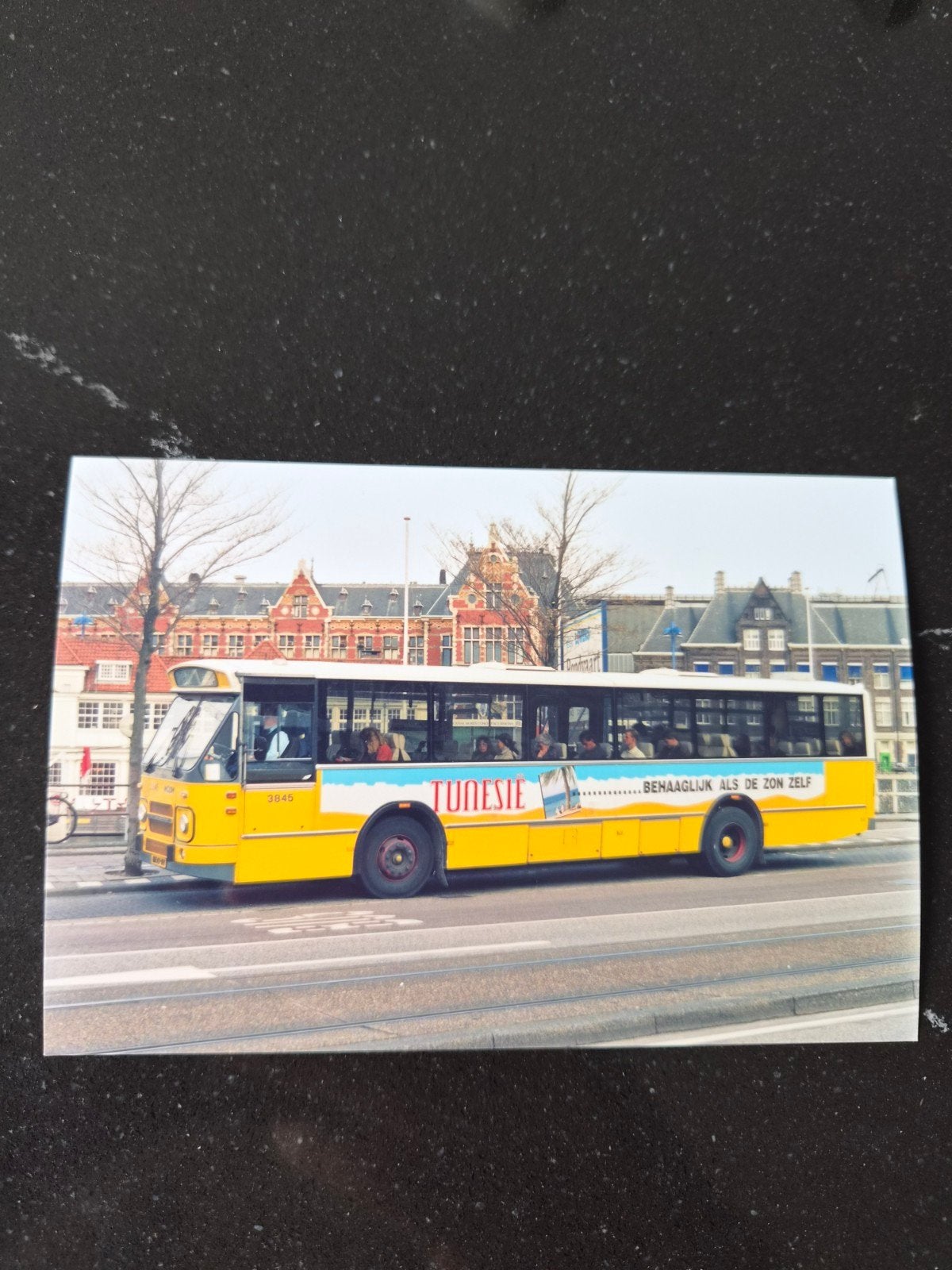 Foto 10x15 bus NZH 3845, Ophalen of Verzenden, Bus of Metro, Overige typen