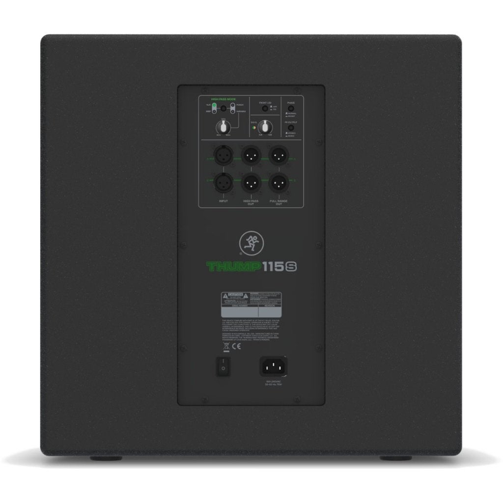 Mackie Thump115S 15 inch 1400W actieve subwoofer, Audio, Tv en Foto, Subwoofer, ., Nieuw, Ophalen of Verzenden