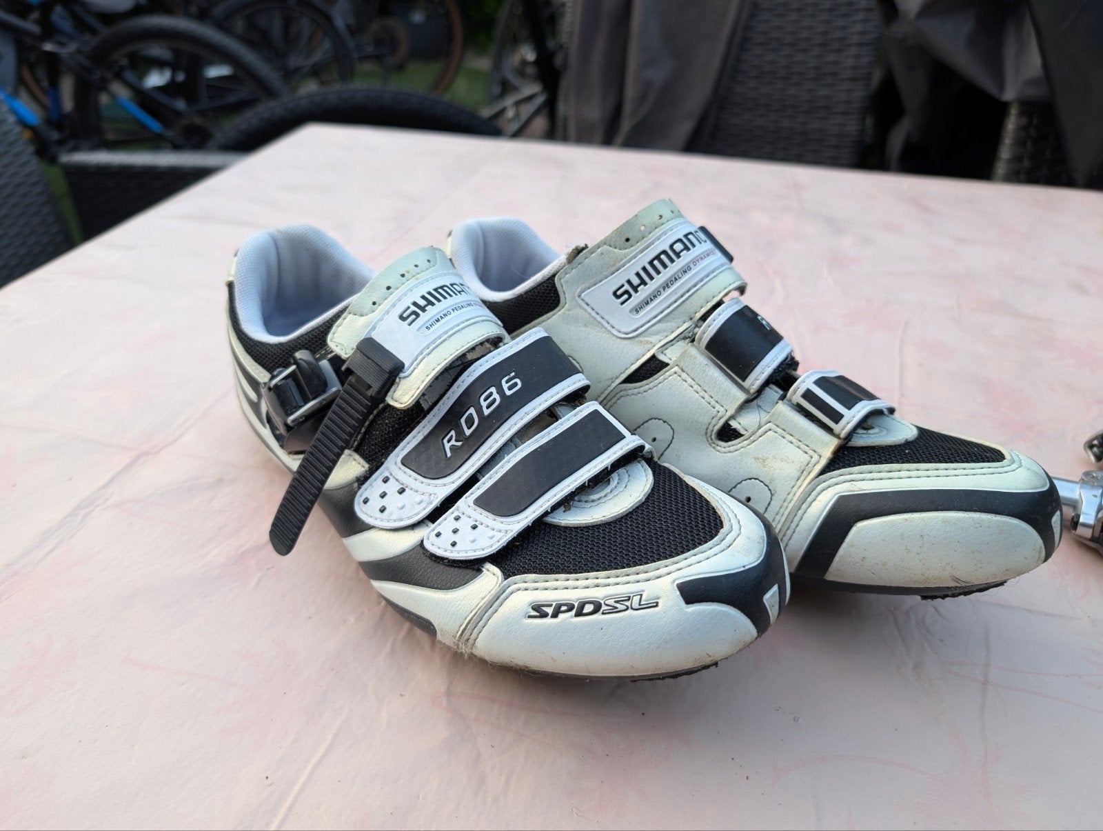 Shimano R086 SPD-SL Fietsschoenen - Maat 46, Gebruikt, Heren, Schoenen, Overige maten