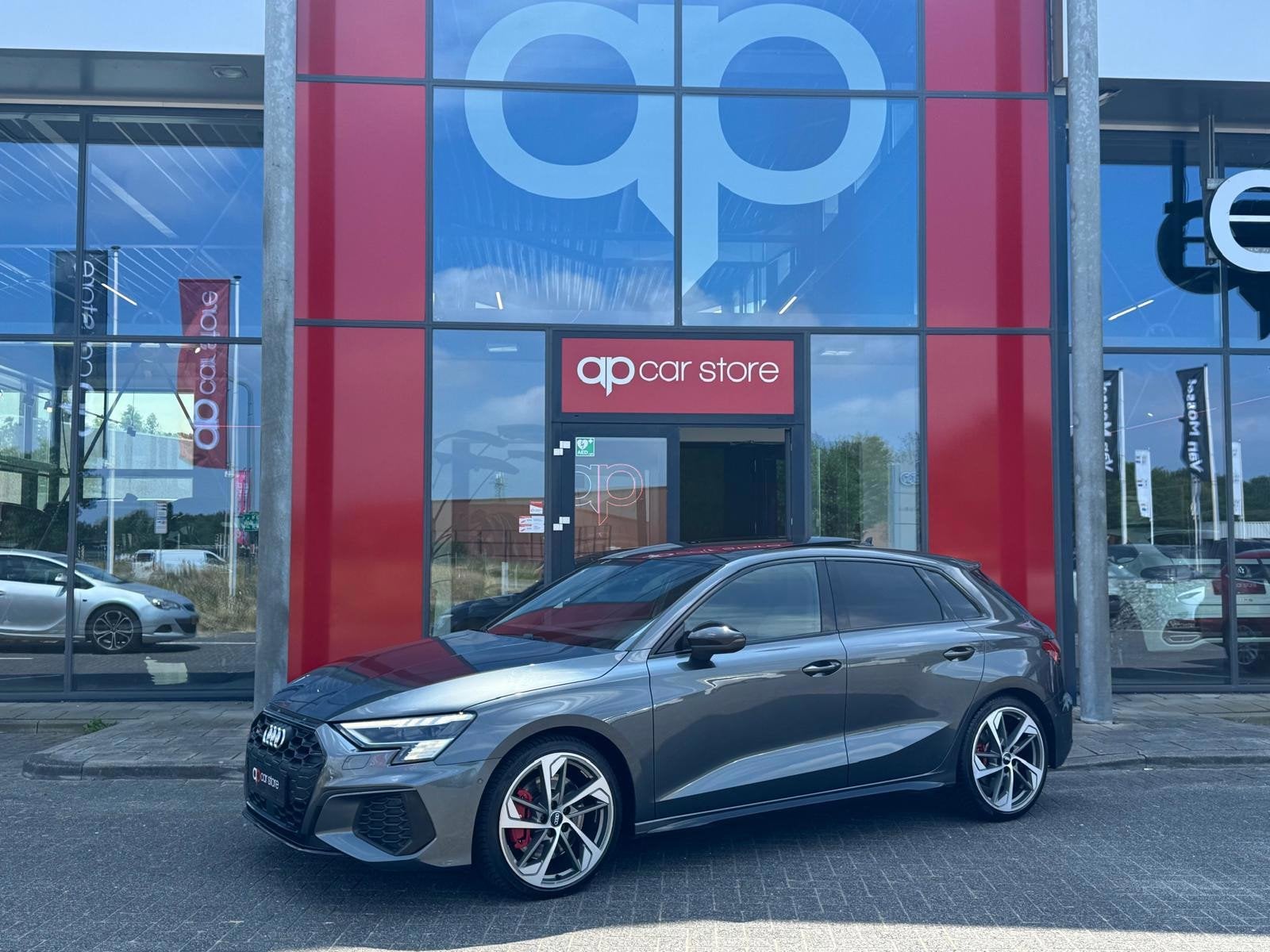 Audi A3 Sportback 2.0 TFSI S3 quattro Edition One Vol | Pano, Auto's, Automaat, Dealer onderhouden, Gebruikt, 4 cilinders