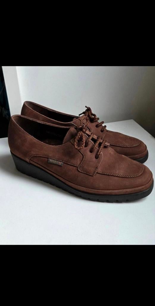 Mephisto veterschoenen mt 37,5 - Nieuwstaat, Schoenen met lage hakken, Mephisto, Bruin, Ophalen of Verzenden