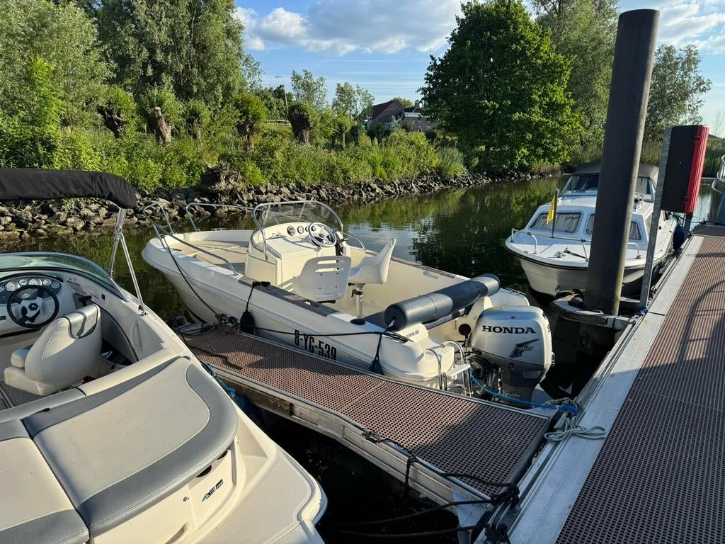 Mooie Jeanneau Cap Camarat 515 open, Watersport en Boten, Vis- en Consoleboten, Ophalen, Gebruikt, 3 tot 6 meter, Buitenboordmotor