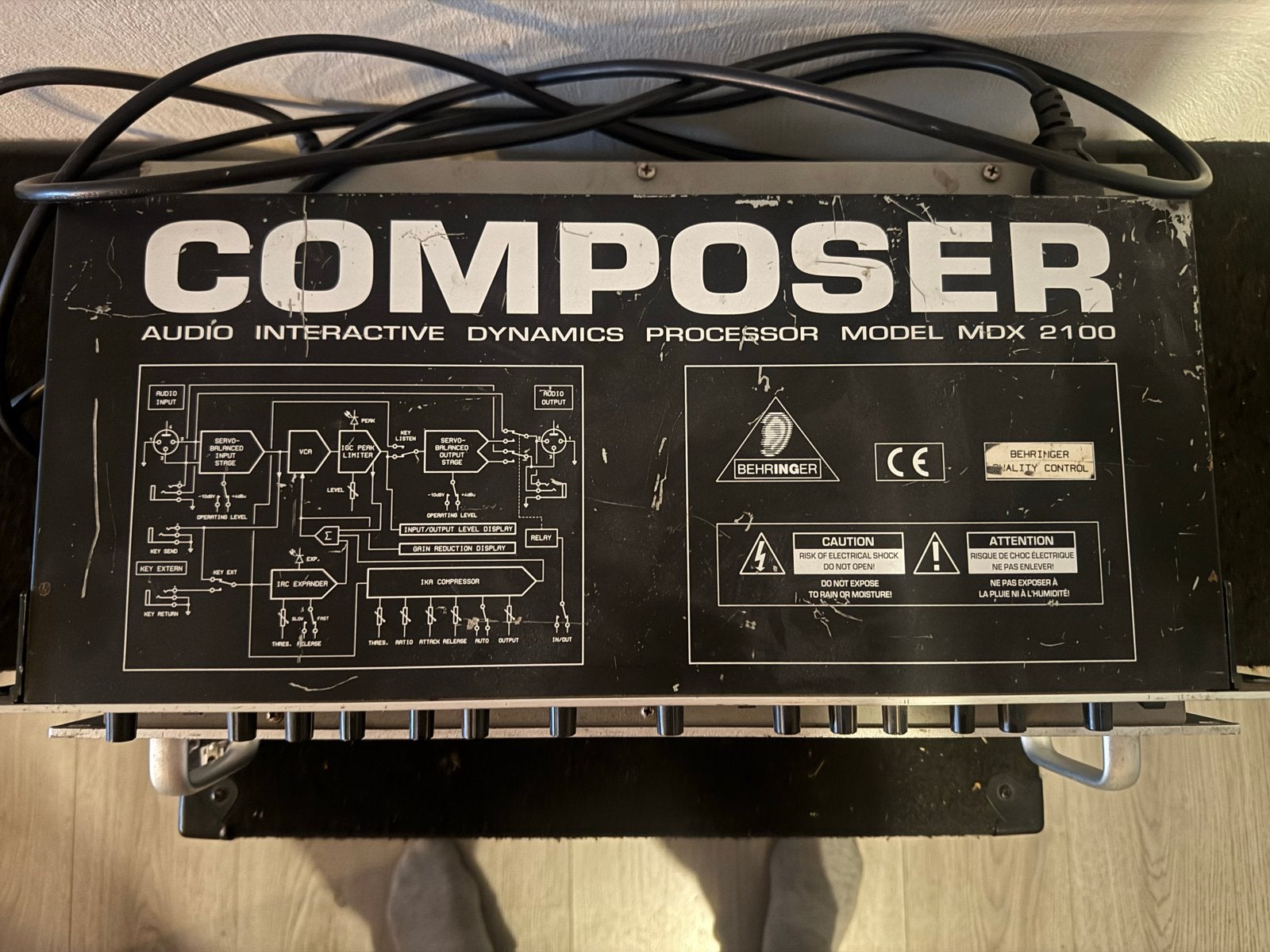 Behringer Composer MDX 2100 Audio Dynamics Processor, Muziek en Instrumenten, Ophalen, Gebruikt, Compressor