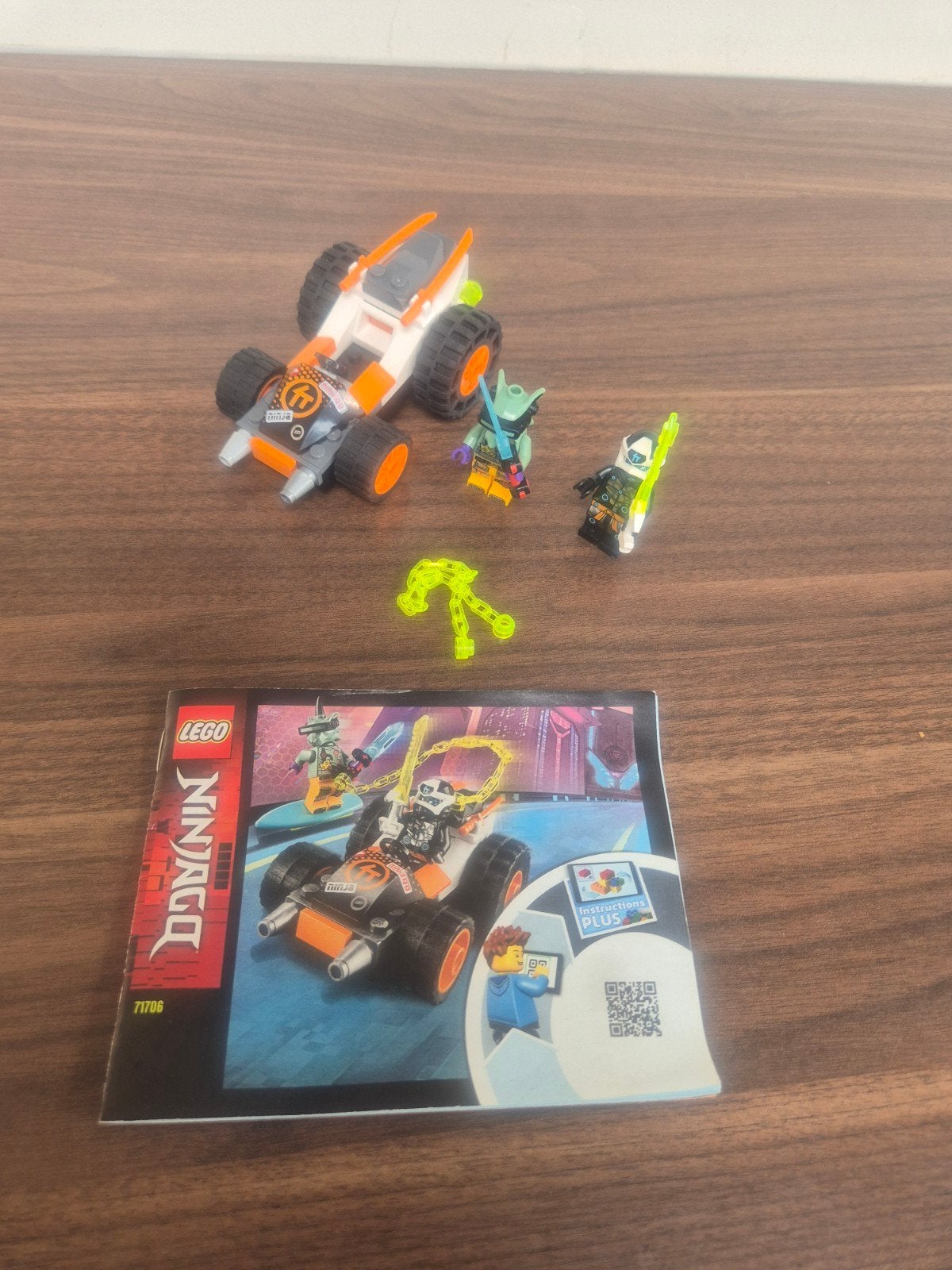 Lego Ninjago Cole's Speeder Car -  71706, Lego, Ophalen of Verzenden, Compleet, Zo goed als nieuw