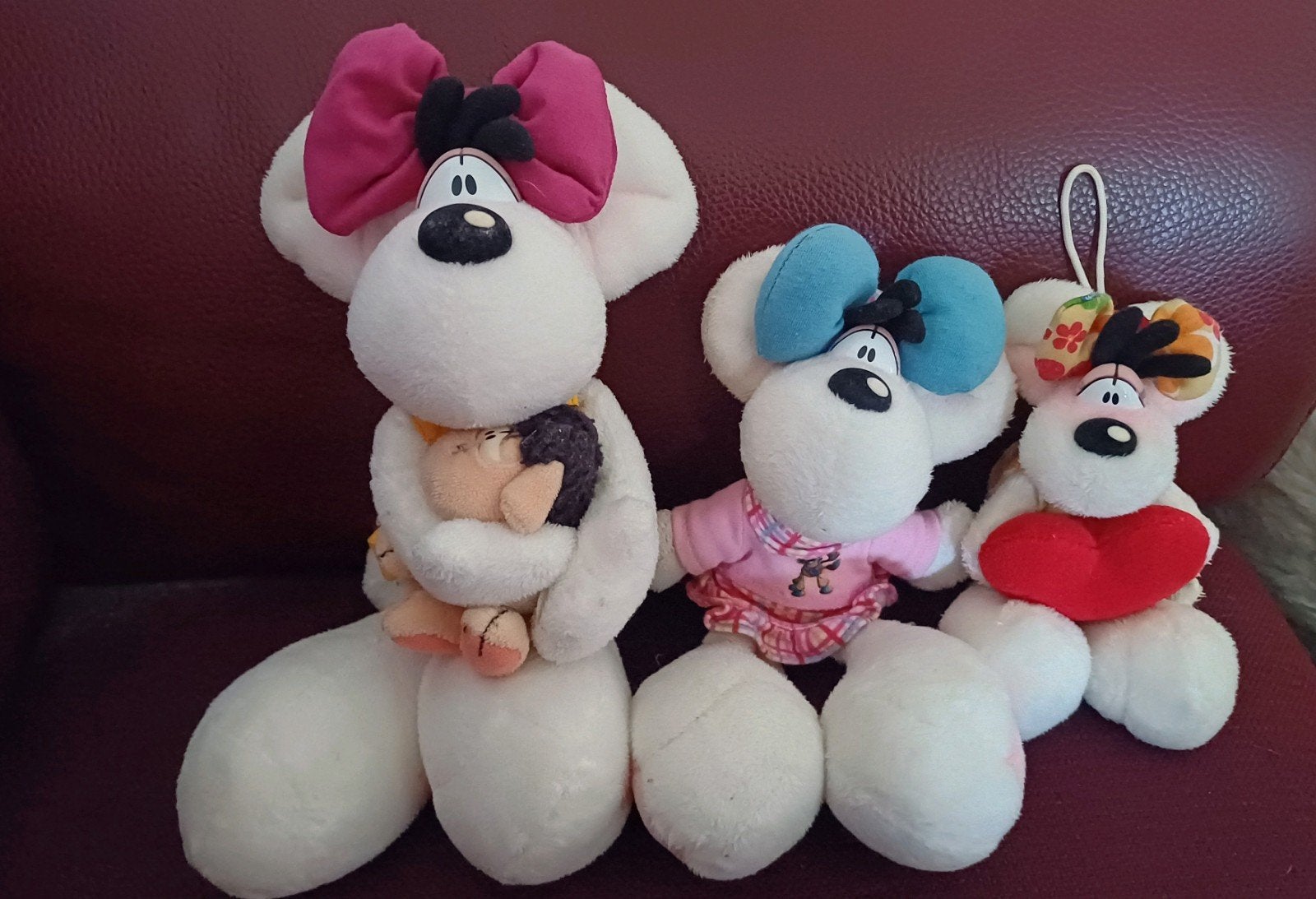 3x Diddlina, Ophalen of Verzenden, Diddlina, Gebruikt, Knuffel