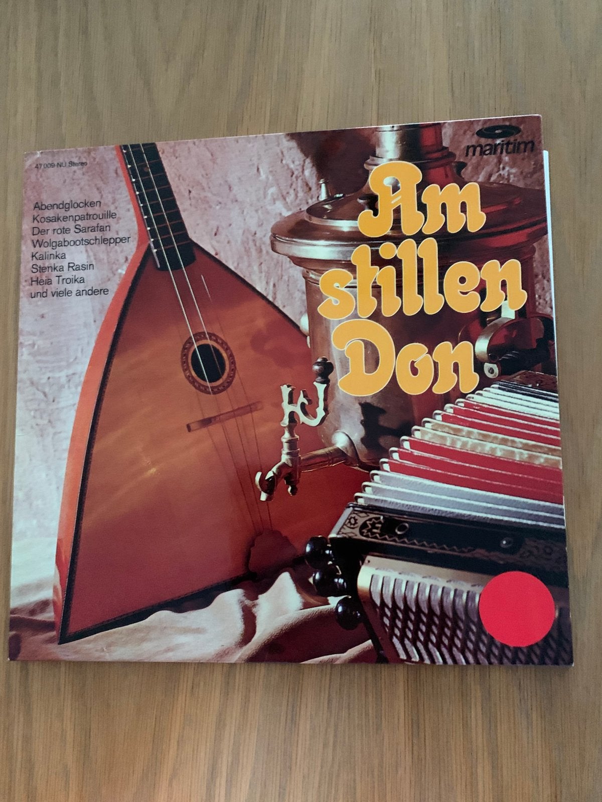 Am stillen don, LP, Inclusief binnenhoes, Ophalen of Verzenden, Zo goed als nieuw