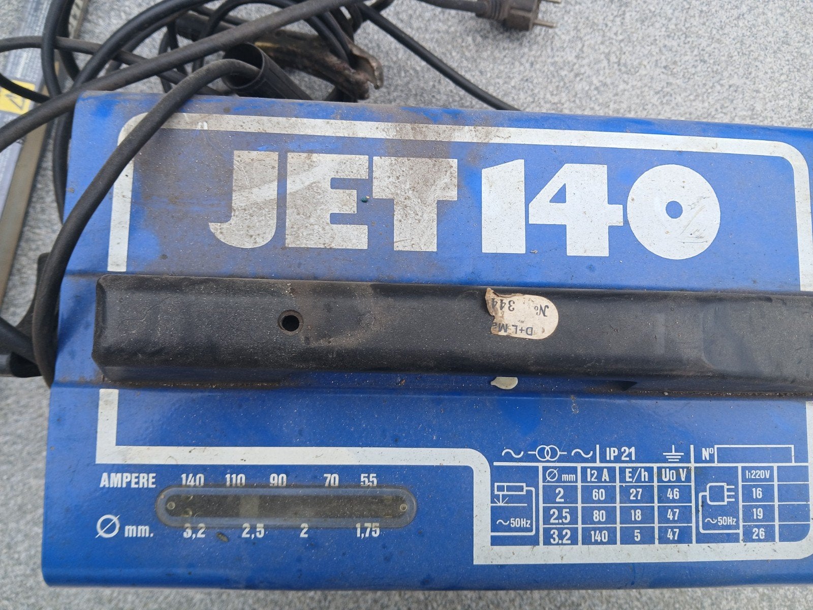 Electroden las apparaat jet140, Ophalen of Verzenden, Elektroden