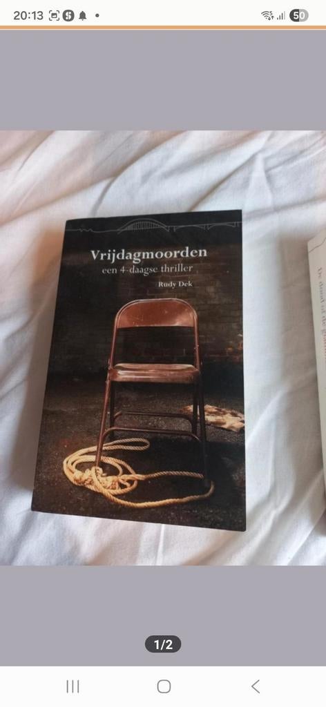 Vrijdagmoorden: een 4-daagse thriller - Rudy Dek, Ophalen of Verzenden, Gelezen, Rudy Dek, Nederland