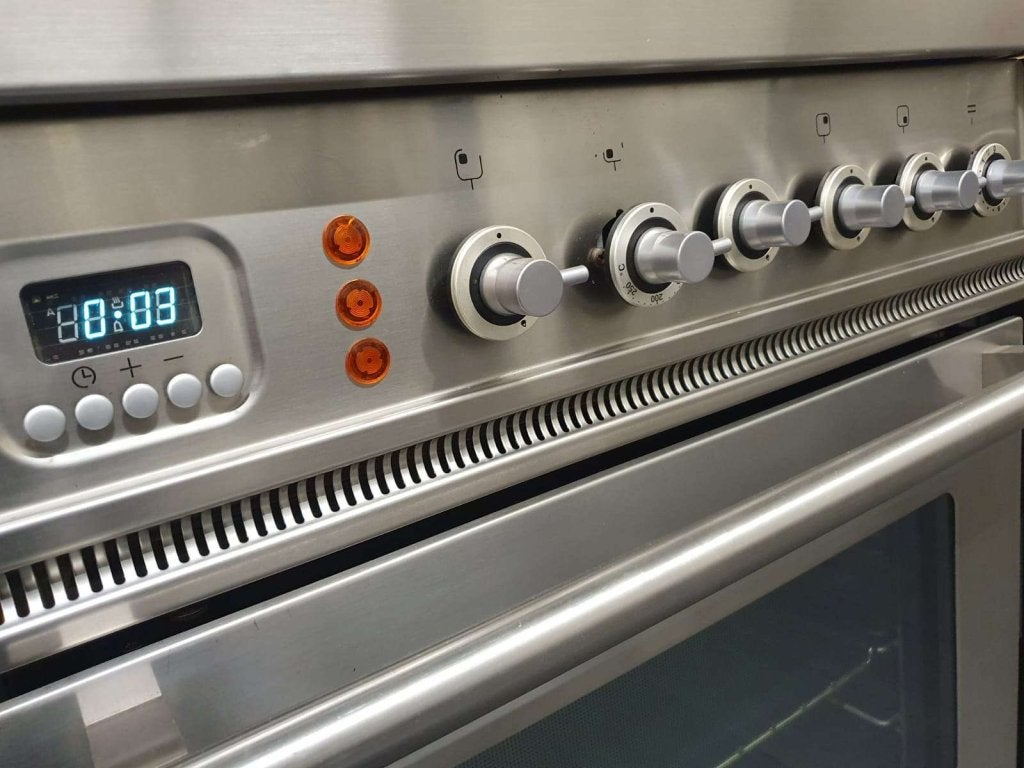 Luxe Boretti Gasfornuis 60cm RVS GASOVEN, Witgoed en Apparatuur, Niet ingevuld, Niet ingevuld, Zo goed als nieuw, Energieklasse A of zuiniger