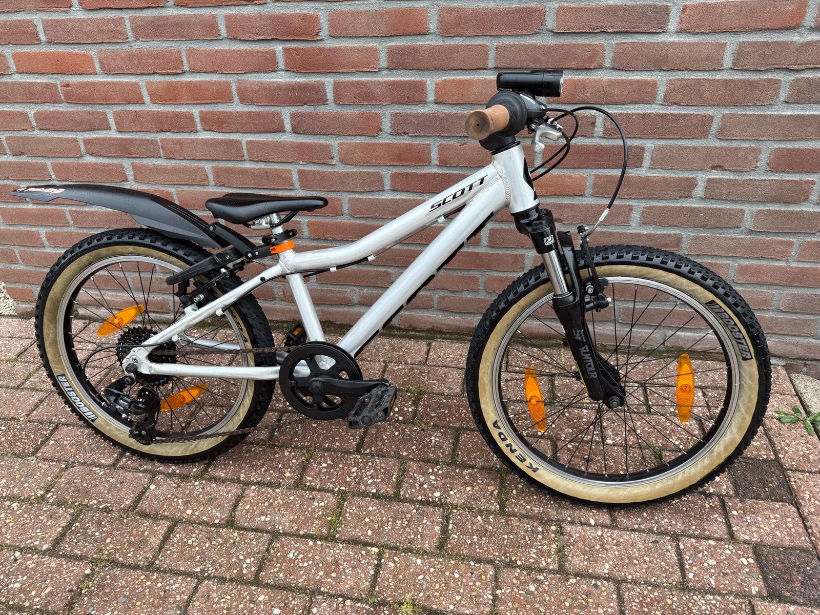 Scott scale mountainbike 20 inch 7 v, Hardtail, Velgrem, Zo goed als nieuw, Ophalen