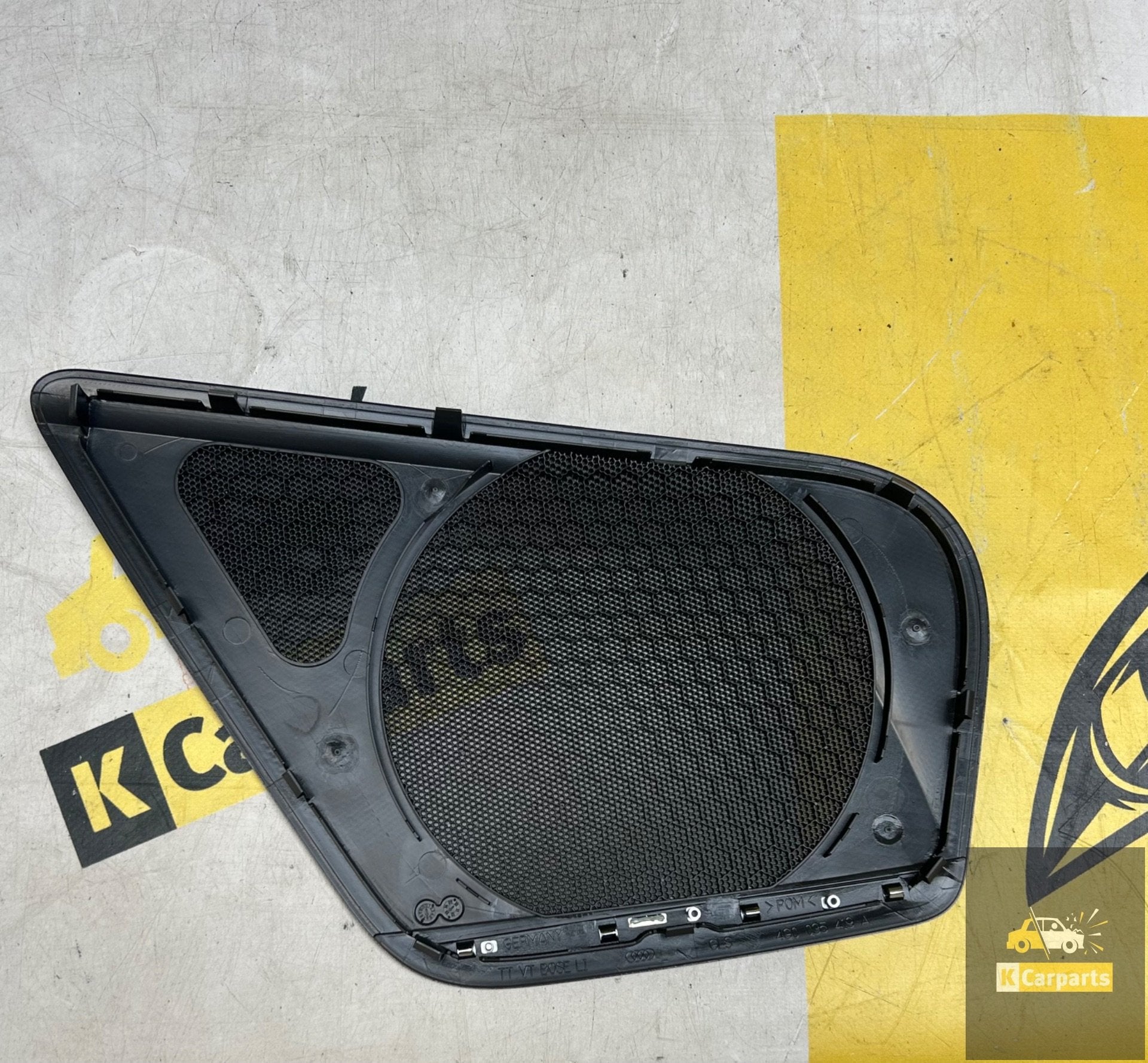 AUDI A6 Bose luidsprekerafdekking links voor 4G0035419A, Auto-onderdelen, Info@fabrikant.eu, Fabrikantstraat 1
1000 AA  Amsterdam, NL