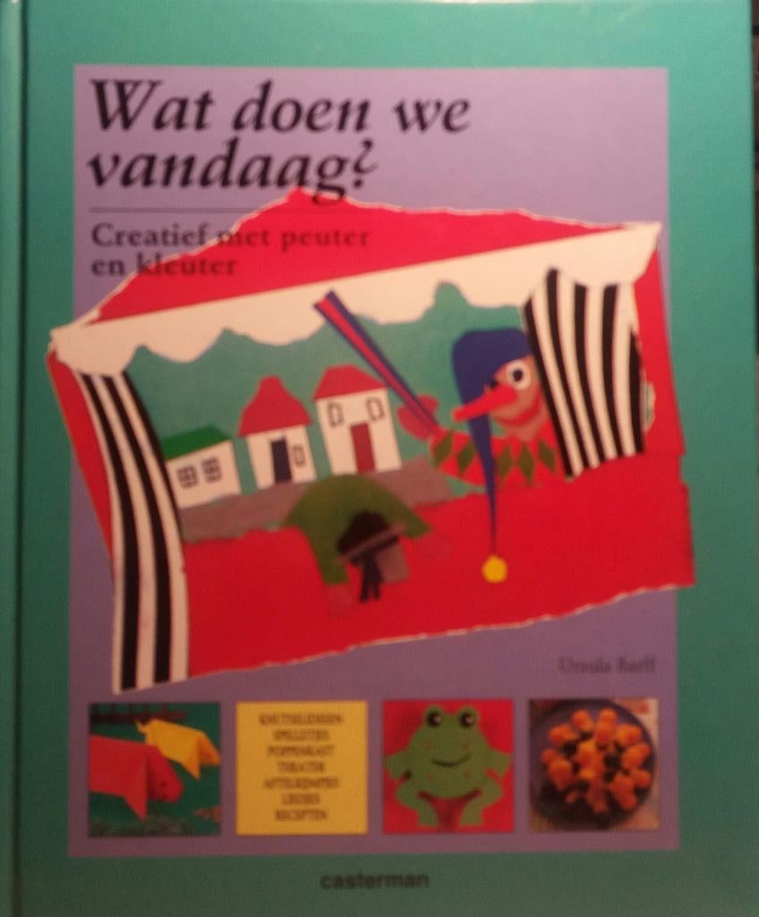 Creatief met kleuter en peuter Wat doen we vandaag, Ophalen of Verzenden, Gelezen, Overige onderwerpen