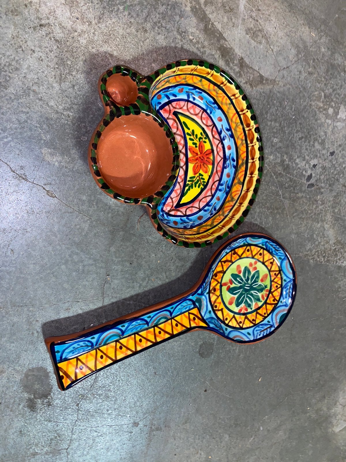 Handgemaakte Portugese borrelservies, Ophalen of Verzenden