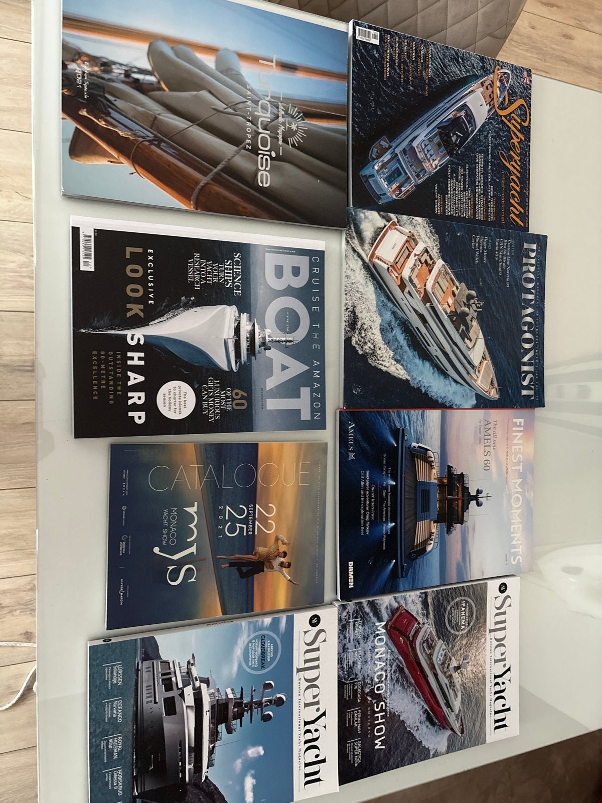 Gratis af te halen: Diverse Yacht Magazines, Ophalen, Gelezen, Overige typen