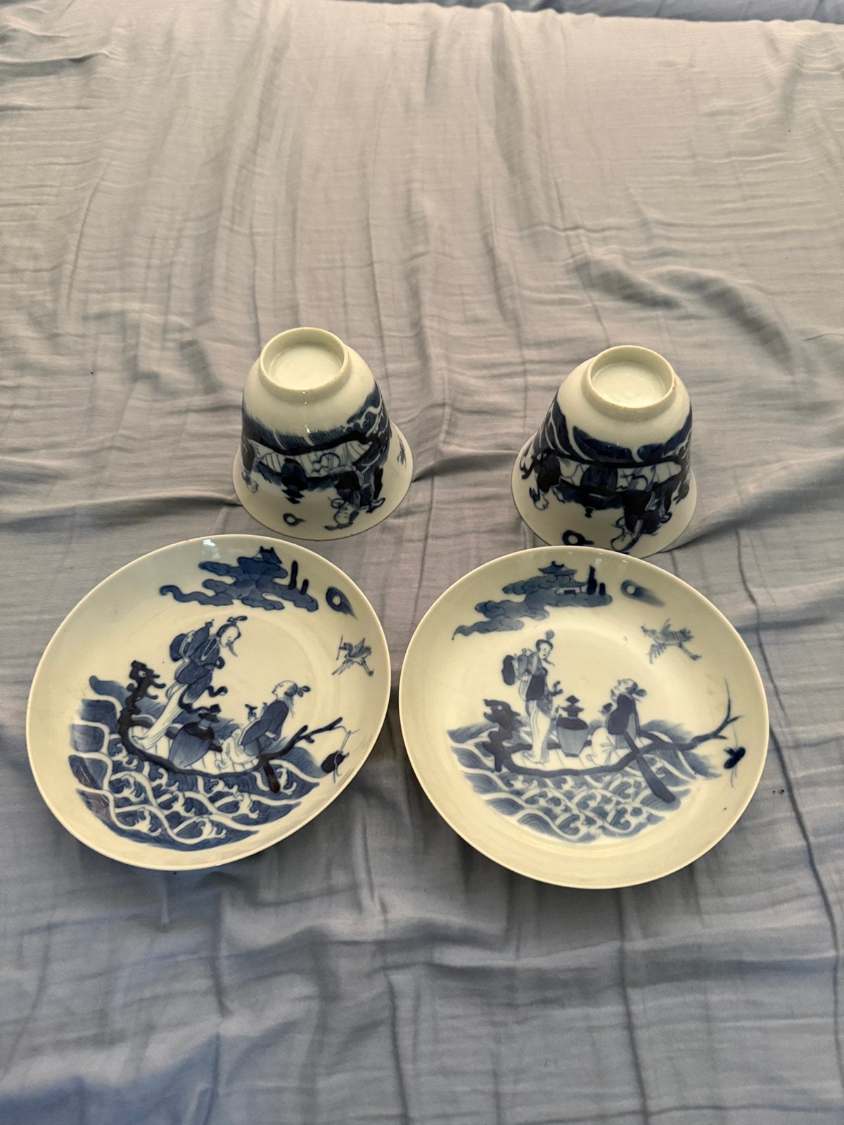 Chinese kop en schotels, Ophalen of Verzenden