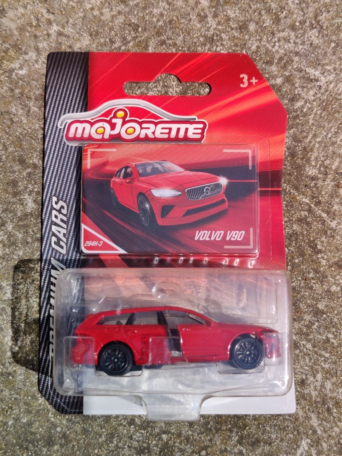 Majorette Volvo V90 ROOD, Ophalen of Verzenden, Auto