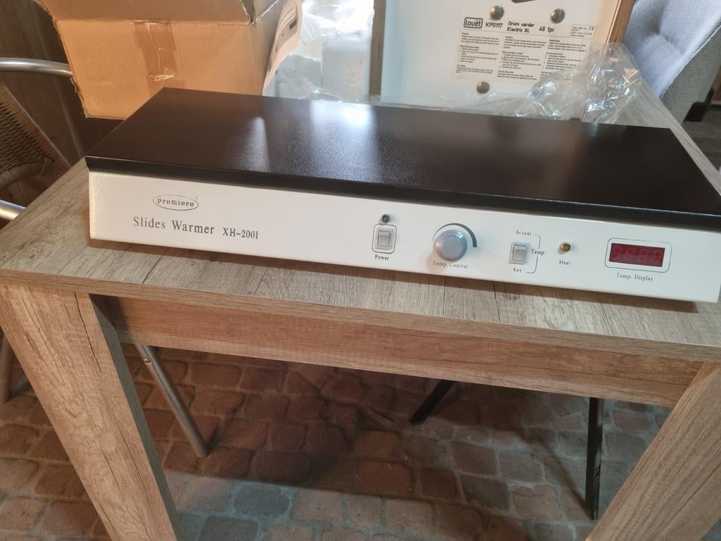 Microscoop  object glaasjes verwarmer, Audio, Tv en Foto, Optische apparatuur | Microscopen, Ophalen of Verzenden, Nieuw
