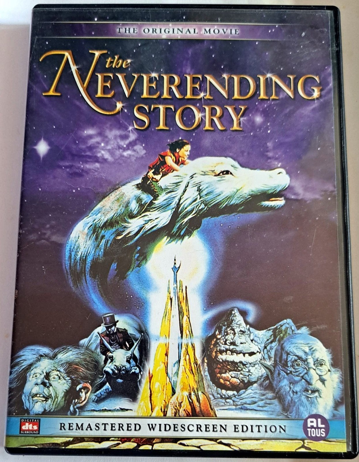 The Neverending Story DVD - Geremasterde Widescreen Editie, Alle leeftijden, Ophalen of Verzenden, Zo goed als nieuw, Fantasy