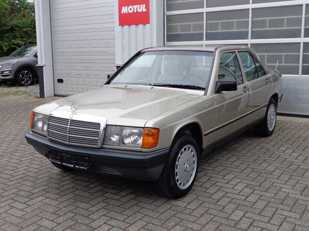 Mercedes 190 E 1986 Belastingvrij zeer mooi, Beige, Beige, Mercedes-Benz, Bedrijf