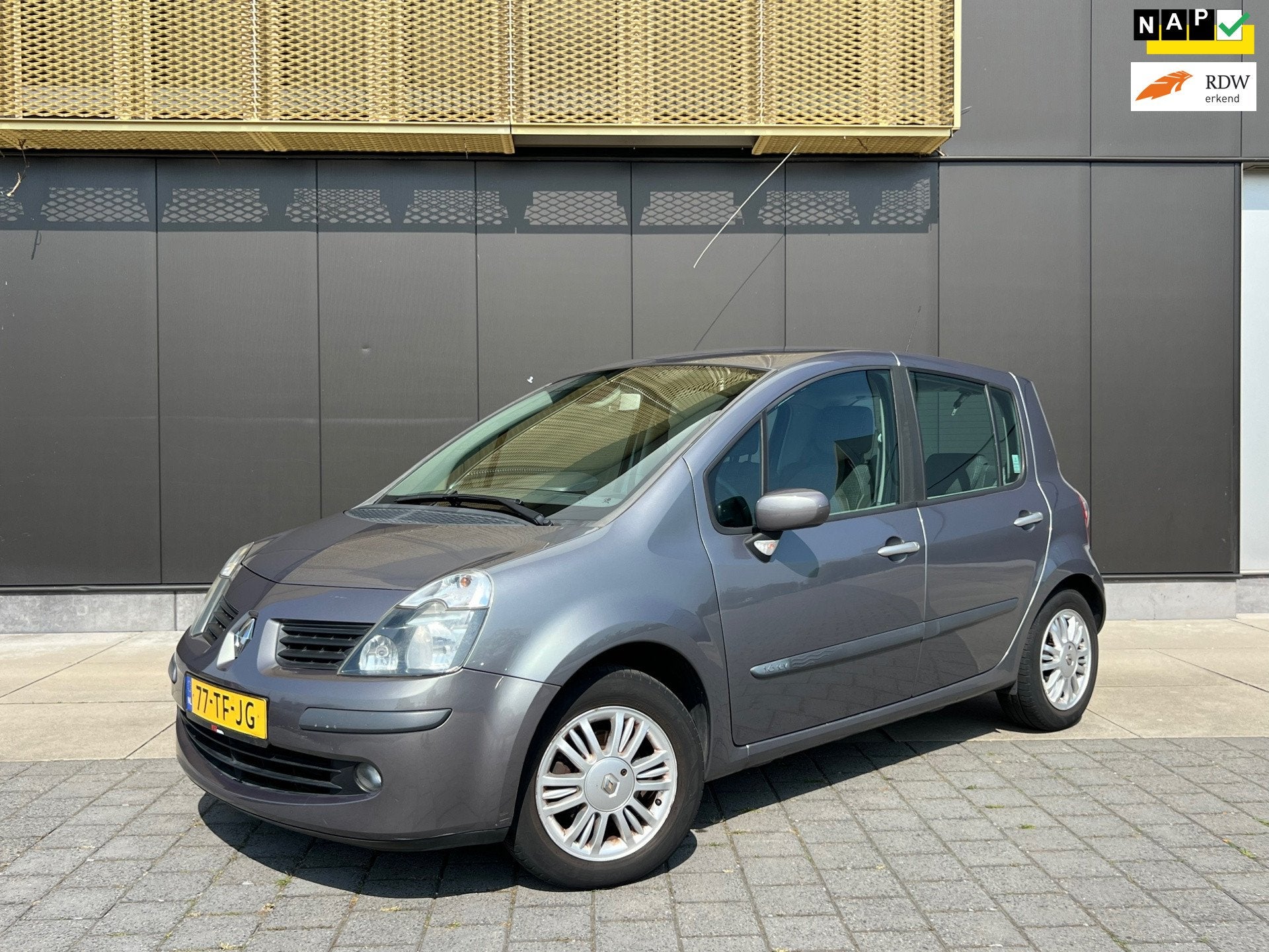 Renault Modus 1.6-16V Privi. |Nwe APK | Cruise | Airco | Tre, Voorwielaandrijving, 4 cilinders, 49 €/maand, Origineel Nederlands