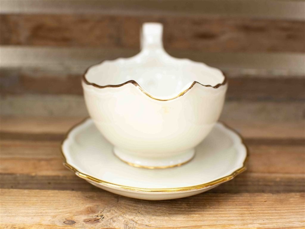 EichenBach bavaria porseleinen jus/saus schaaltje 37811, Gebruikt, Ophalen of Verzenden, Bord(en), Wedgwood