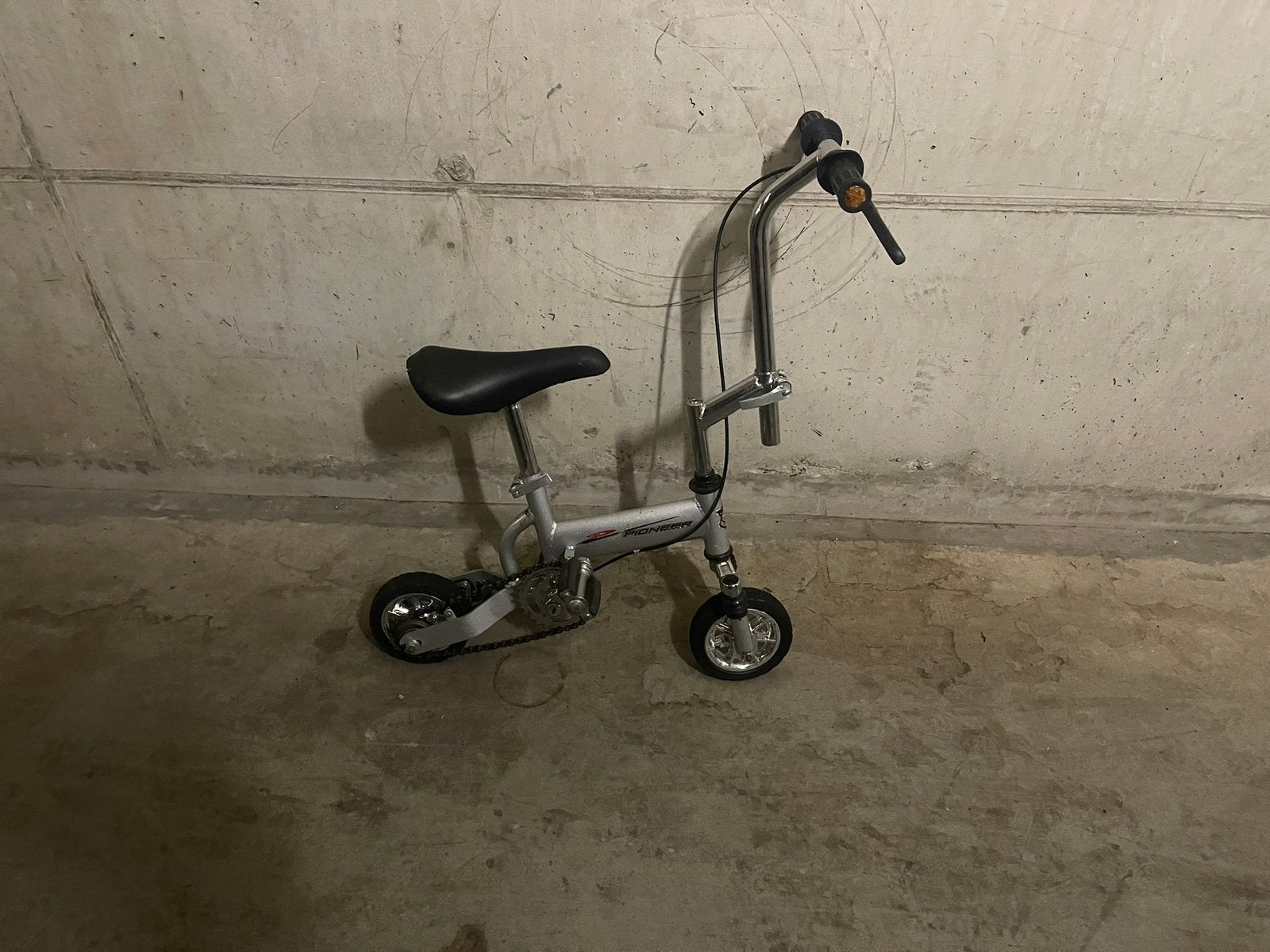 Mini fiets, Ophalen
