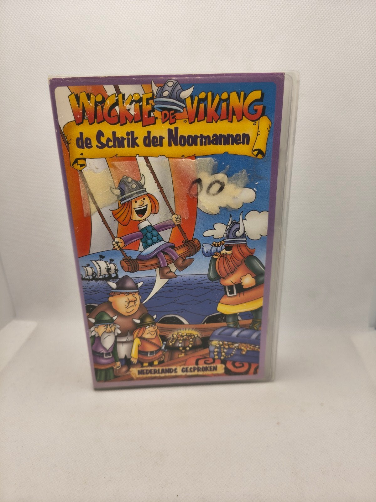 Wickie de viking de schrik der noormannen VHS, Alle leeftijden, Ophalen of Verzenden, Zo goed als nieuw