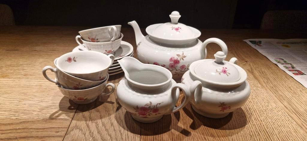 Theeservies Mosa, Antiek en Kunst, Antiek | Servies compleet, Ophalen