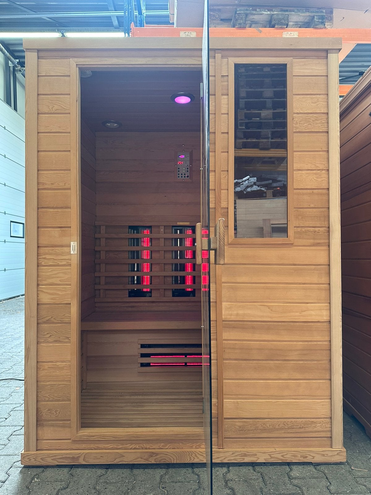 Combi Sauna | Infrarood + Finse kachel | Normaal stopcontact, Sport en Fitness, Info@inner-stillness.nl, Fins of Traditioneel