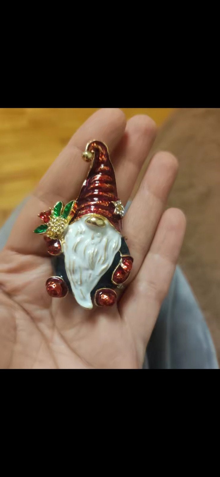Gratis verzending broche kabouter, Sieraden, Tassen en Uiterlijk, Broches, Ophalen, Nieuw, Zilver, Overige materialen