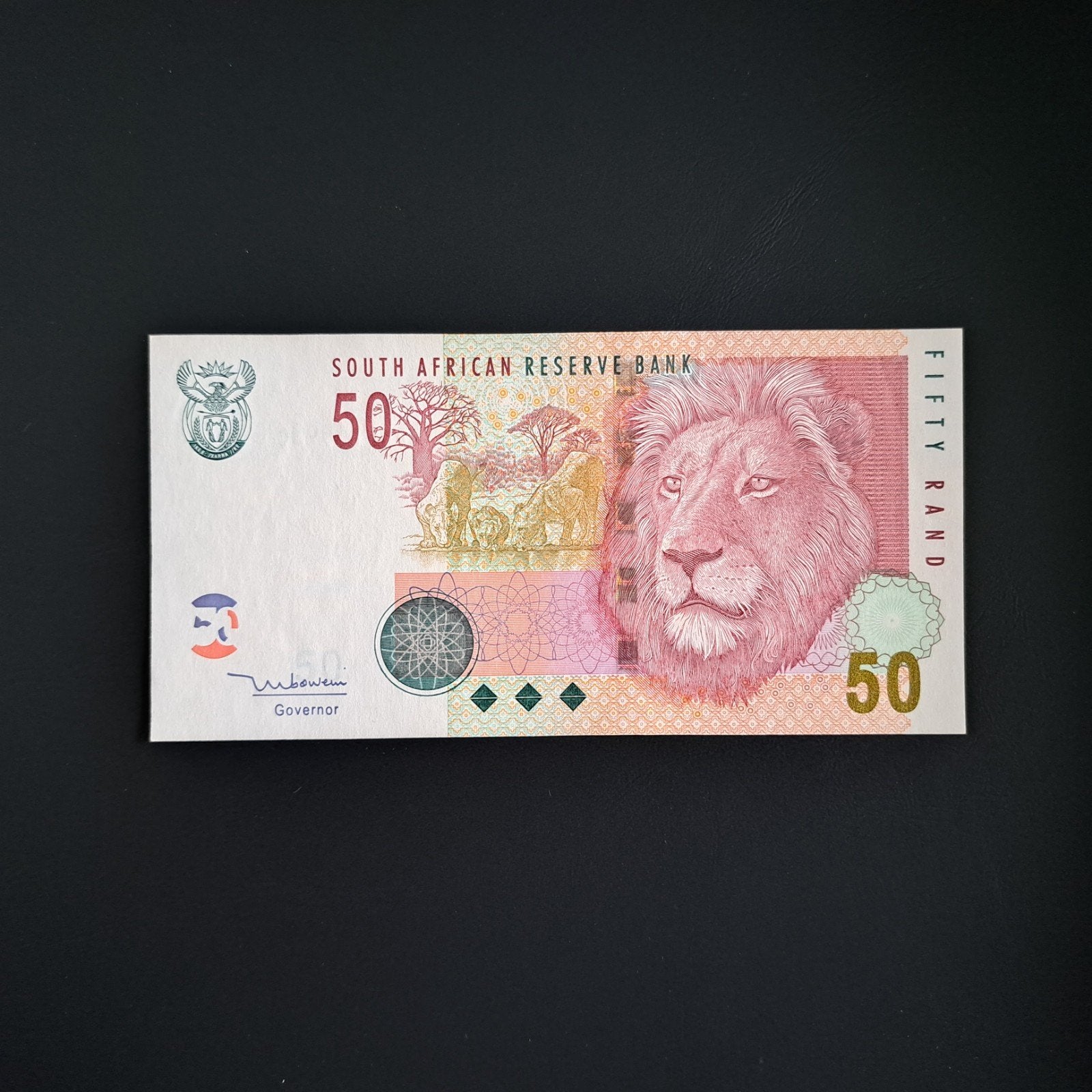 50 rand Zuid-Afrika #006, Postzegels en Munten, Bankbiljetten | Afrika, Verzenden, Zuid-Afrika, Los biljet