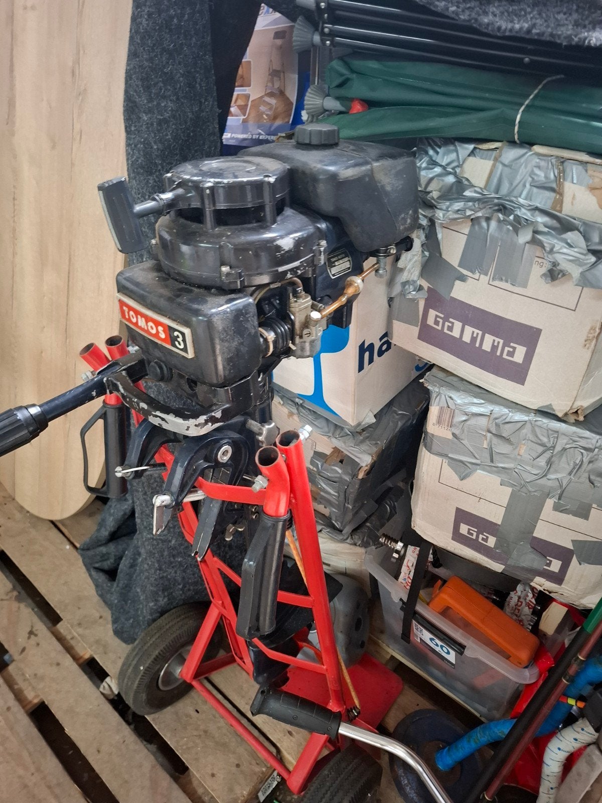 Tomos T3.5N Buitenboordmotor - Gebruikt maar functioneel, Tomos-Koper, Gebruikt, Geen e-mailadres bekend, Ophalen of Verzenden