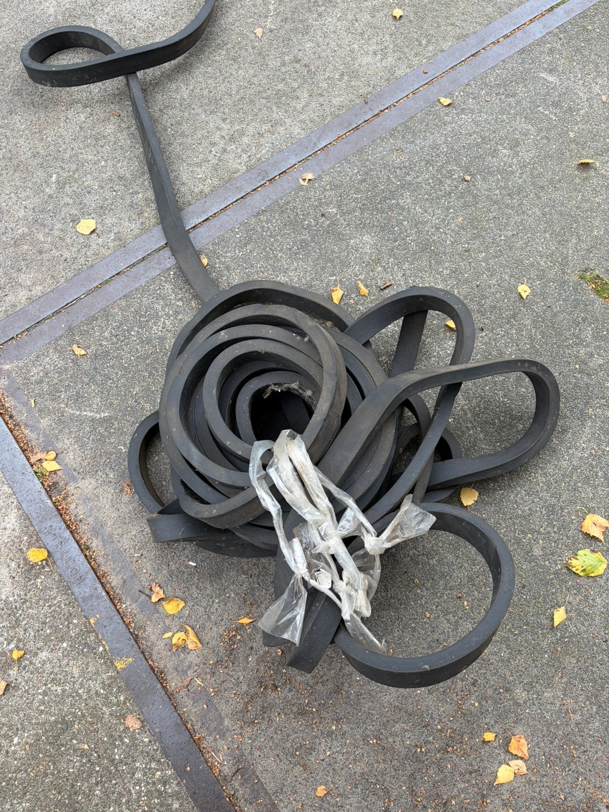 Rubberen band spons 40x20-15x15 mosrubber afdichtingsrubber, Minder dan 4 cm, Overige materialen, Gebruikt, Vloerisolatie