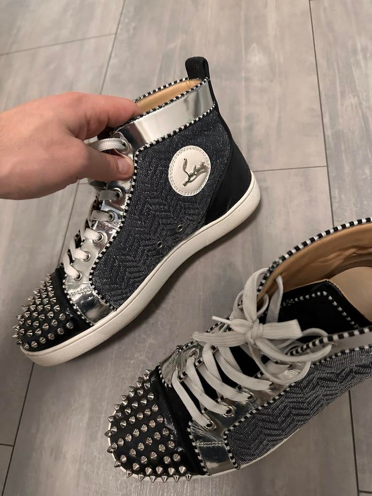 Christian Louboutin sneakers maat 44, Kleding | Heren, Schoenen, Ophalen, Gedragen, Zwart, Sneakers of Gympen