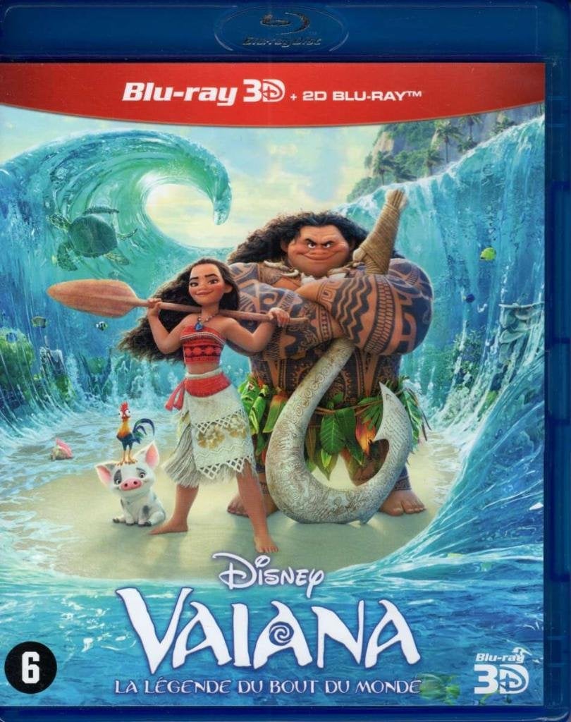 Vaiana 3D + 2D bluray - Disney - Nederlandse uitgave, Verzenden, Nederlands, Disney Movies, Dsa@vendorservices.nl