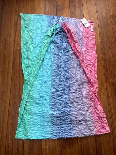 Little Frog ringsling Aurora Cube, Kinderen en Baby's, Babydragers en Draagdoeken, Overige merken, Draagdoek, Nieuw, Ophalen of Verzenden