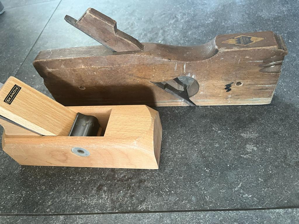 Nieuw blokschaaf + vintage schaaf, Doe-het-zelf en Verbouw, Ophalen, Nieuw