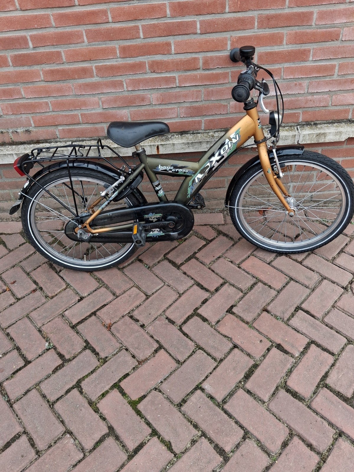 Noxon boys cross 20 inch jongensfiets met 3 versnellingen, Fietsen en Brommers, Ophalen, Gebruikt, Noxon, Terugtraprem