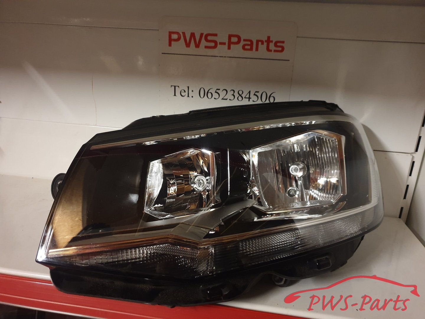 VOLKSWAGEN TRANSPORTER T6 HALOGEEN KOPLAMP LINKS ORIGINEEL, Gebruikt, -, Volkswagen, -