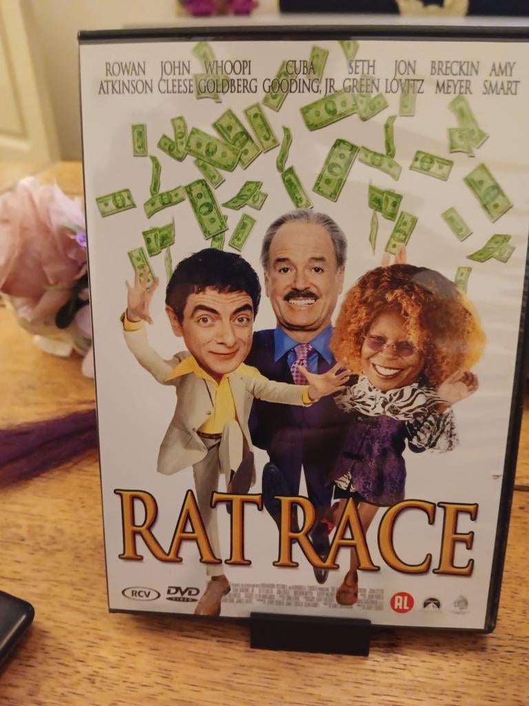 Rat Race DVD - Komedie met Rowan Atkinson, Vanaf 9 jaar, Ophalen of Verzenden, Gebruikt, Actiekomedie