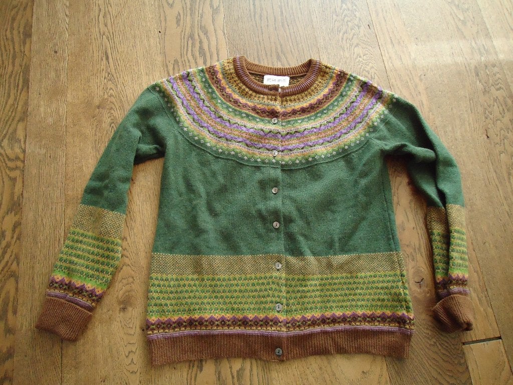 Nieuw donkergroen/gekeurd Eribe wollen vest maat L, Kleding | Dames, Maat 42/44 (L), Nieuw, Ophalen of Verzenden, Eribe