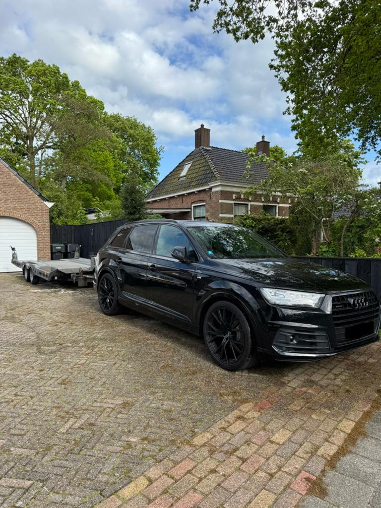 Autotransport aangeboden, Met chauffeur, Aanhangwagen