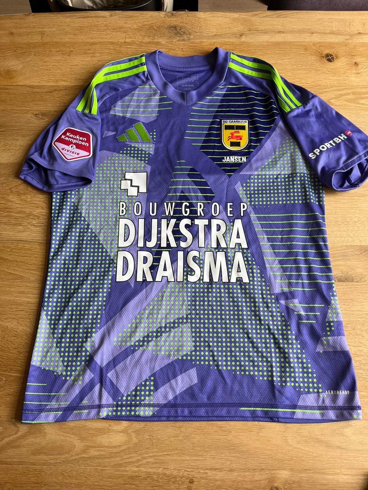 Cambuur shirt Jansen 2024-2025 matchworn match worn, Verzamelen, Sportartikelen en Voetbal, Zo goed als nieuw, Shirt, Overige binnenlandse clubs