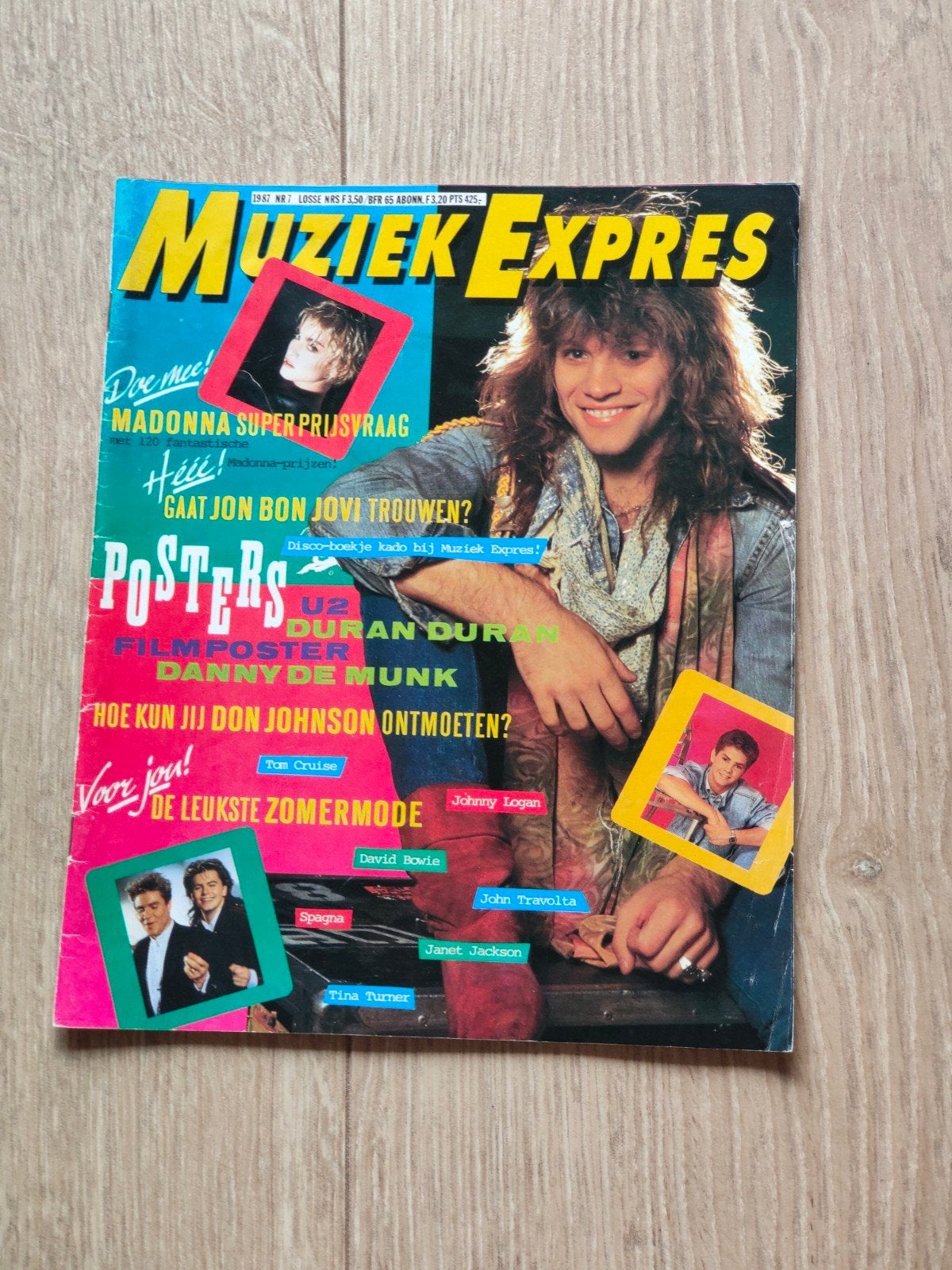 Muziek Expres juli 1987, Verzamelen, Tijdschriften, Kranten en Knipsels, Ophalen of Verzenden, 1980 tot heden, Nederland, Tijdschrift