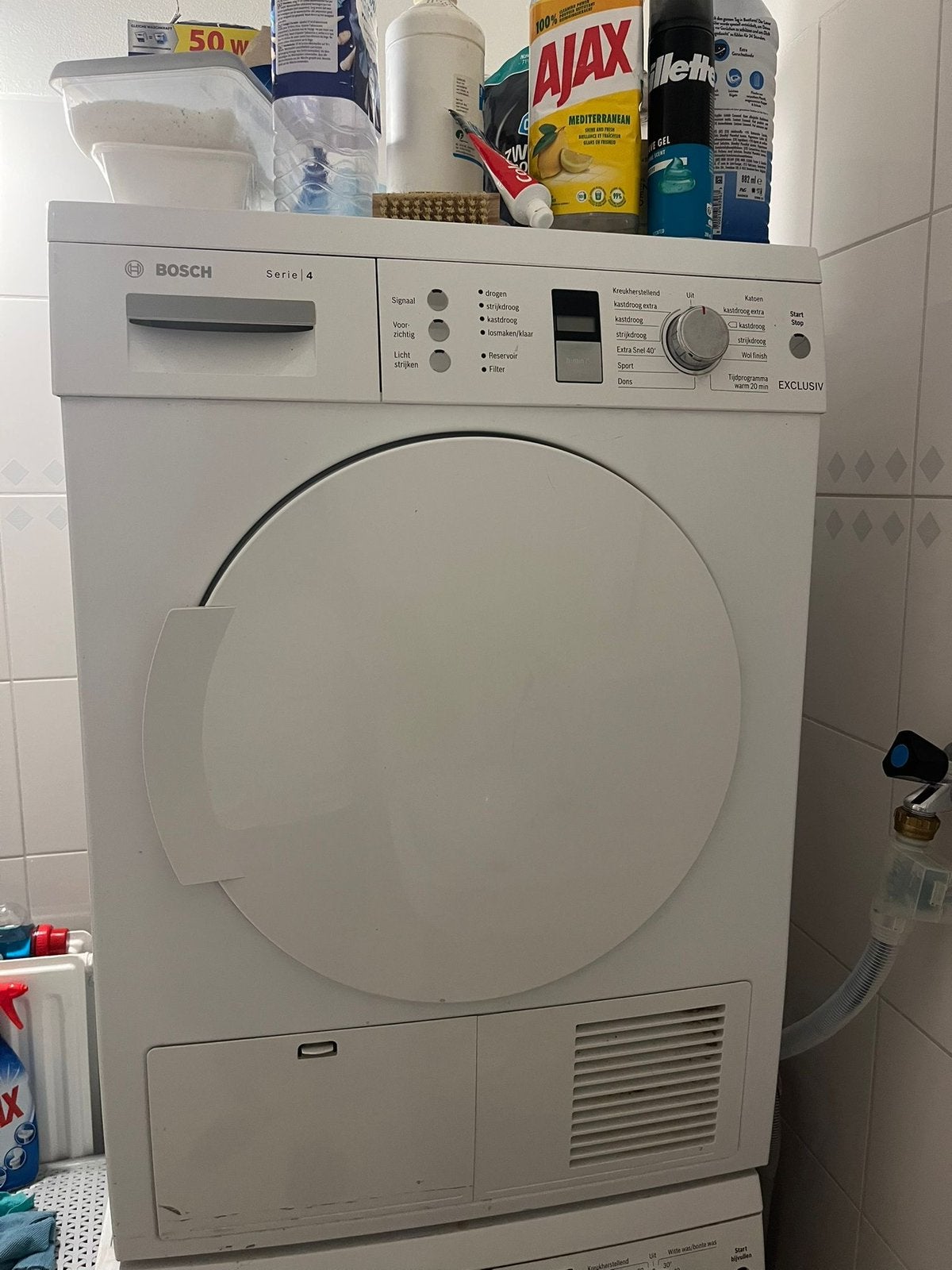 Droger te koop – €100, Witgoed en Apparatuur, Wasdrogers, Zo goed als nieuw, Luchtafvoer, Minder dan 85 cm, Ophalen of Verzenden