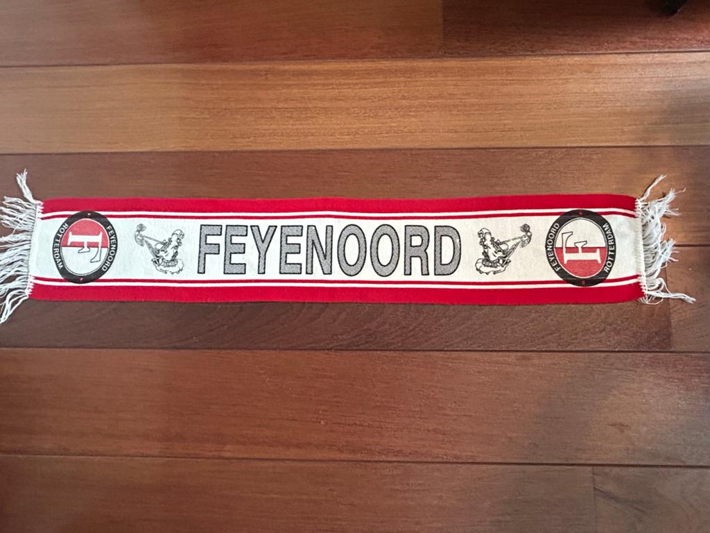 Feyenoord sjaal - Klassieke fan accessoire, Ophalen of Verzenden, Zo goed als nieuw, Clubaccessoires