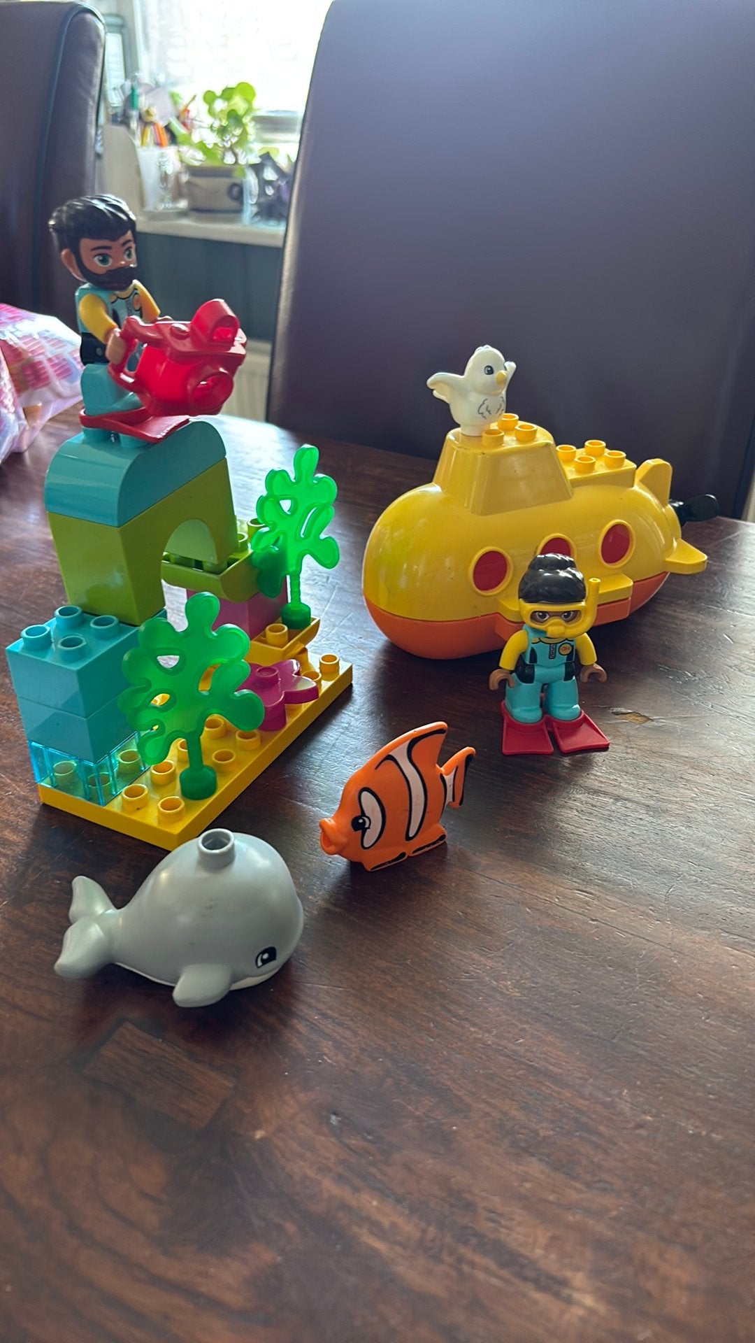 Duplo duikboot voor in bad, Ophalen of Verzenden, Zo goed als nieuw, Duplo