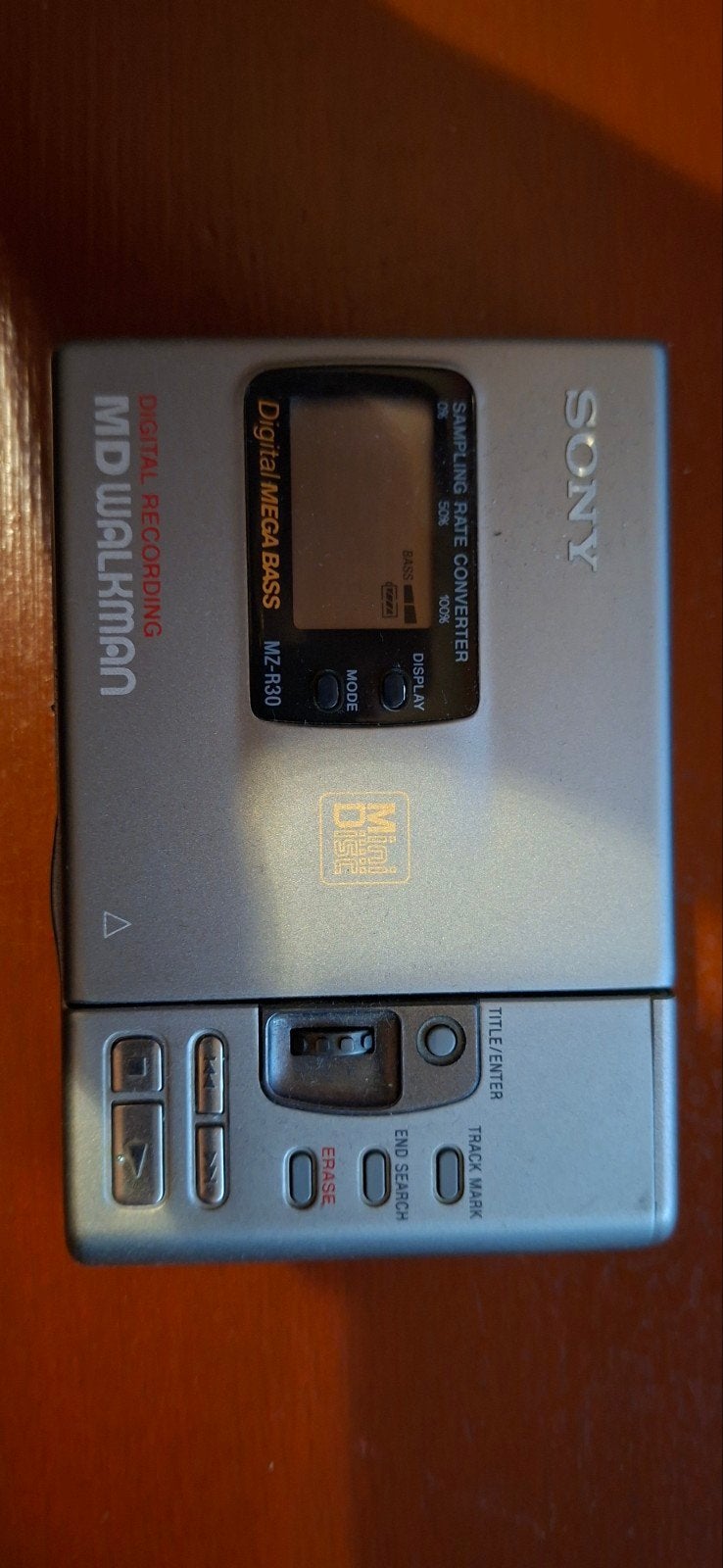 Sony MZ-R30 Minidisc Recorder, Ophalen of Verzenden, Minidisc-recorder